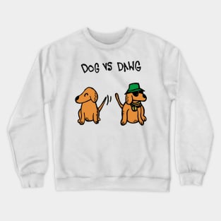 Dog VS Dawg Crewneck Sweatshirt